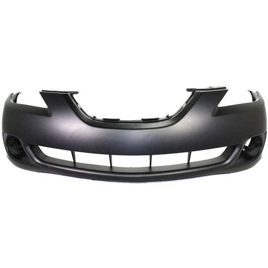 Primed Front Bumper Cover 52119AA907 TO1000273 Replacement For Toyota Solara 2004 2005 2006 with Foglamp Holes Primed