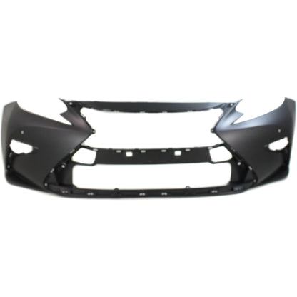 Primed Front Bumper Cover 521193T910 LX1000312 Replacement For Lexus ES350 ES300h 2016 2017 2018 Primed Japan Built