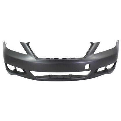 Primed Bumper Cover 5211950997 LX1000204 Replacement For Lexus LS460 2010 2011 2012 Base L Models Front Primed With Fog Light Holes