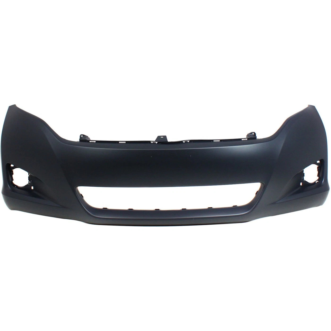 Primed Front Bumper Cover 521190T900 TO1000354 Replacement For Toyota Venza 2009 2010 2011 2012 2013 2014 2015 2016 with Fog Lamp Holes Primed