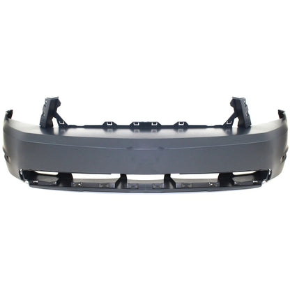 Primed Front Bumper Cover AR3Z17D957BA FO1000646 Replacement For Ford Mustang 2010 2011 2012 with Fog Lamp Holes Primed