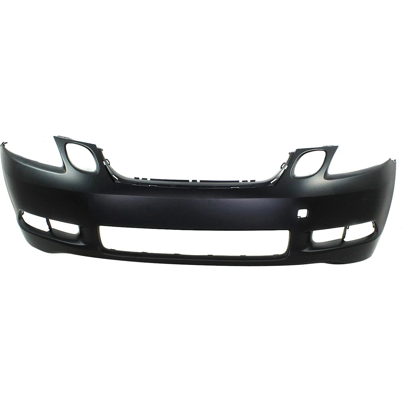 Primed Bumper Cover 5211930967 LX1000152 Replacement For Lexus GS300 2006 with Headlight Washer Holes Primed Front