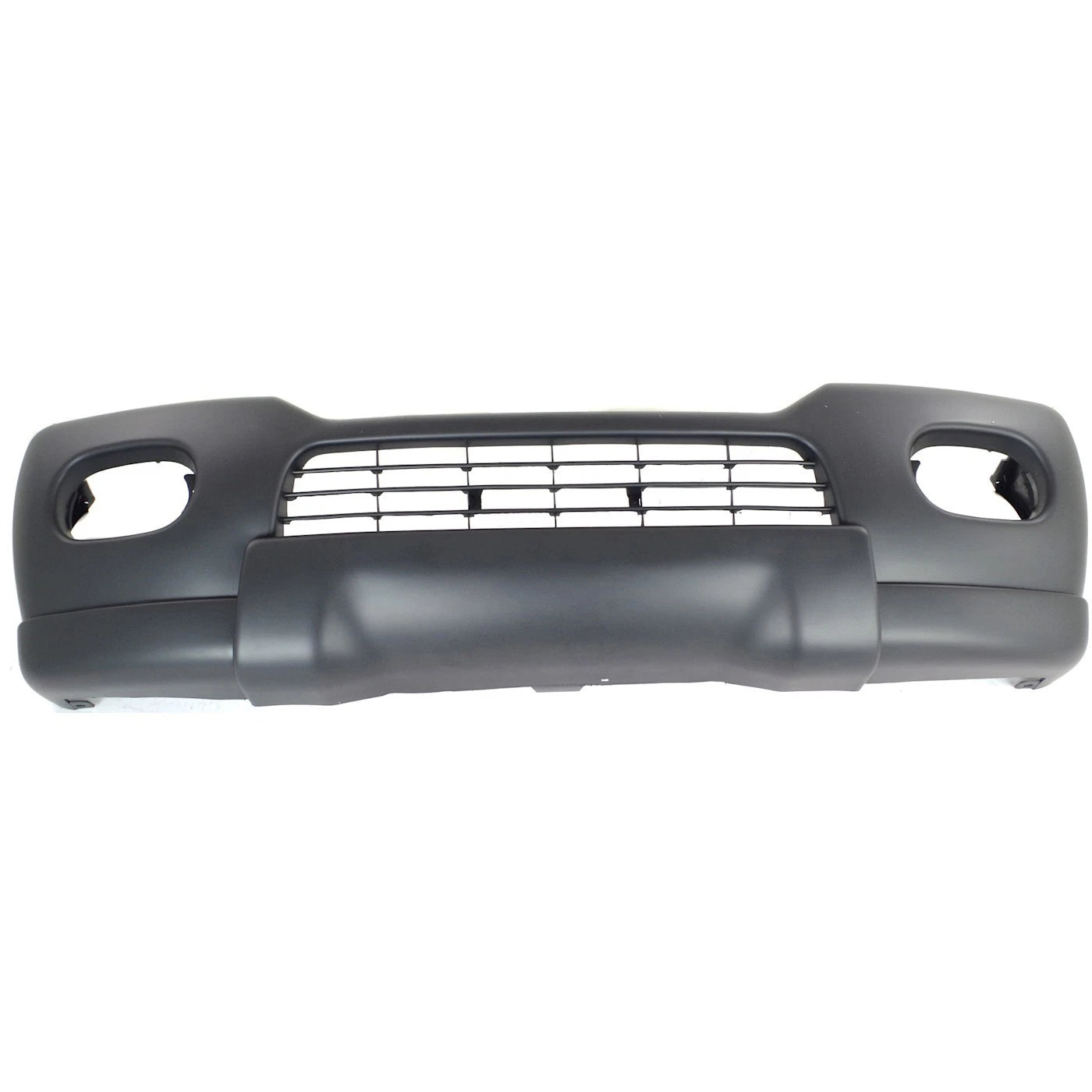 Primed Front Bumper Cover MR496687 MI1000270 Replacement For Mitsubishi Montero 2000 2001 2002 2003 2004 Sport with Fog Lamp Holes Primed
