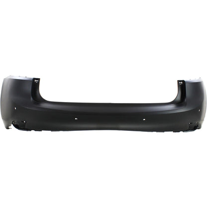 Primed Rear Bumper Cover 5215953943 LX1100169 Replacement For Lexus IS250 2014 2015 with Park Sensor Hole Primed