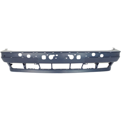 Primed Front Bumper Cover 51111944630 BM1000101 Replacement For BMW 525i 1989 1990 1991 1992 1993 1994 1995 Standard Type Primed Plastic