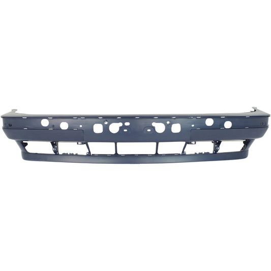 Primed Front Bumper Cover 51111944630 BM1000101 Replacement For BMW 525i 1989 1990 1991 1992 1993 1994 1995 Standard Type Primed Plastic