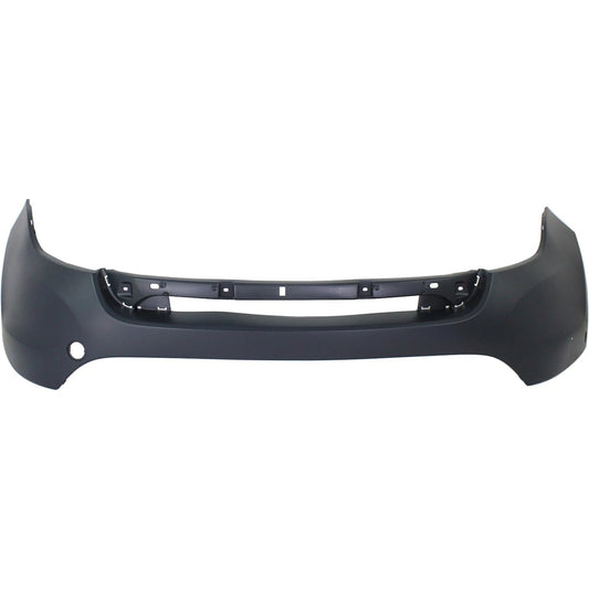 Primed Front Upper Bumper Cover BB5Z17D957BPTM FO1014108 Replacement For Ford Explorer 2011 2012 2013 2014 2015 Primed with Park Assist Holes