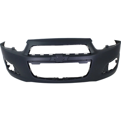Primed Front Bumper Cover 95245182 GM1000928 Replacement For Chevrolet Sonic 2012 2013 2014 2015 2016 LS LT LTZ Models Primed