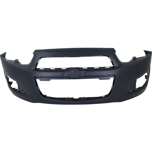 Primed Front Bumper Cover 95245182 GM1000928 Replacement For Chevrolet Sonic 2012 2013 2014 2015 2016 LS LT LTZ Models Primed