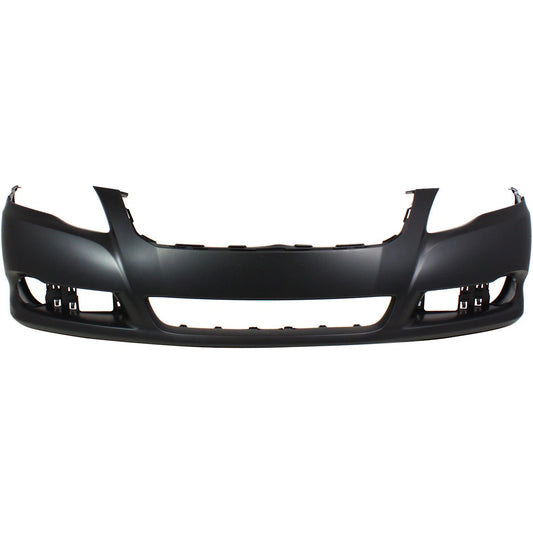 Primed Front Bumper Cover 5211907904 TO1000340 Replacement For Toyota Avalon 2008 2009 2010 with Fog Lamp Holes Primed