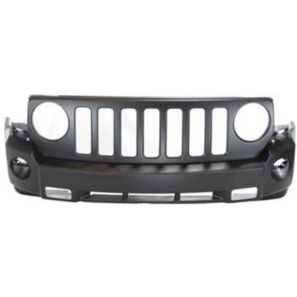 Primed Bumper Cover Fascia Front 68021303AB CH1000935 Replacement For Jeep Patriot 2007 2008 2009 2010 Primed