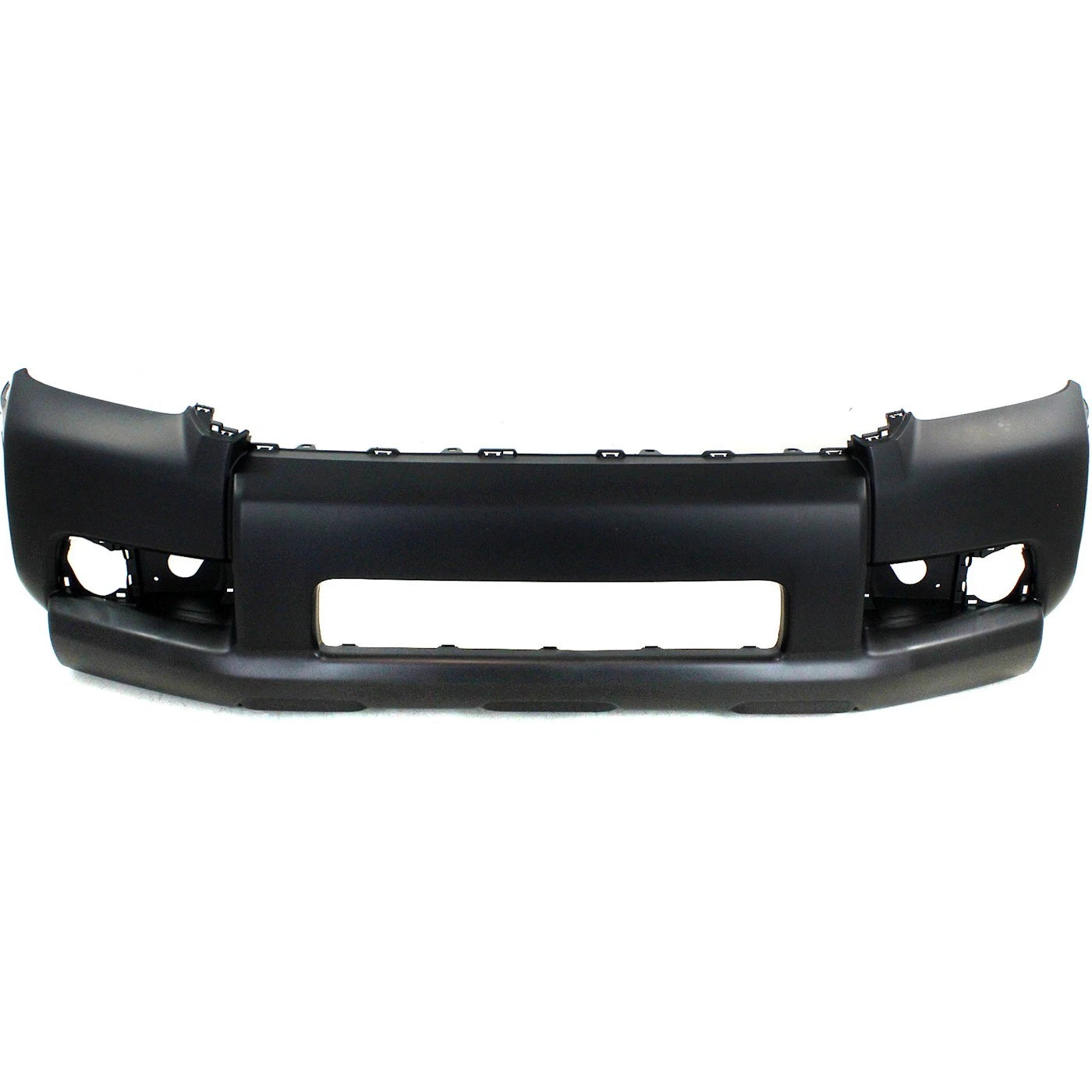Primed Front Bumper Cover 5211935905 5211935908 TO1000366 Replacement For Toyota 4Runner 2010 2011 2012 2013 with Fog Lamp Holes Primed