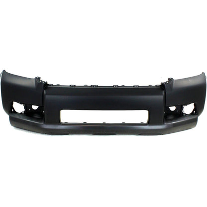 Primed Front Bumper Cover 5211935905 5211935908 TO1000366 Replacement For Toyota 4Runner 2010 2011 2012 2013 with Fog Lamp Holes Primed