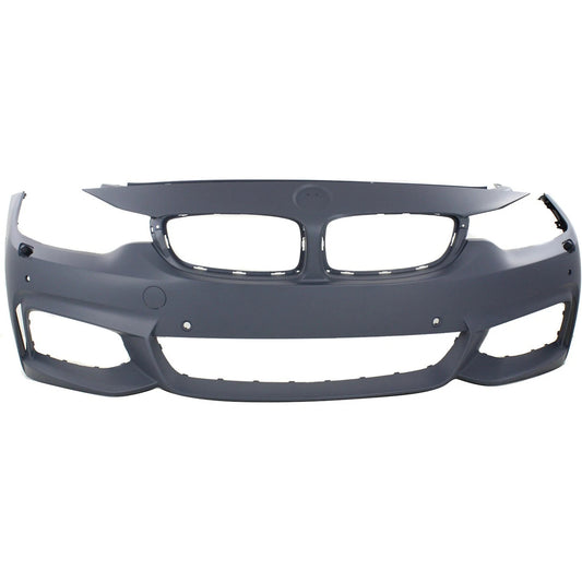 Primed Front Bumper Cover 51118060887 BM1000344 Replacement For BMW 428i 435i 2014 2015 2016 Primed with M Sport Package
