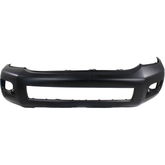 Primed Front Bumper Cover Fascia 521190C949 TO1000421 Replacement For Toyota Sequoia 2015 2016 2017 2018 2019 2020 2021 2022 Primed
