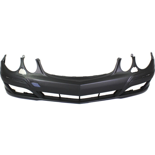 Primed Front Bumper Cover 2118802440 MB1000270 Replacement For Mercedes Benz E350 E320 2007 2008 2009 with Headlight Washer Holes