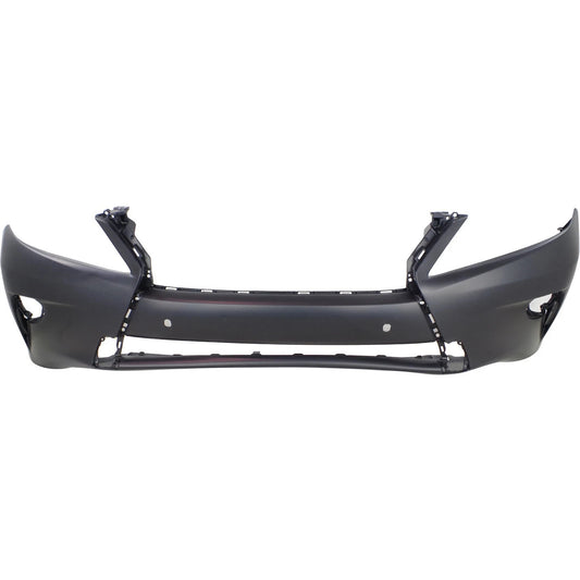 Primed Front Bumper Cover 521190E916 LX1000248 Replacement For Lexus RX350 RX450h 2013 2014 2015 Japan Built Primed