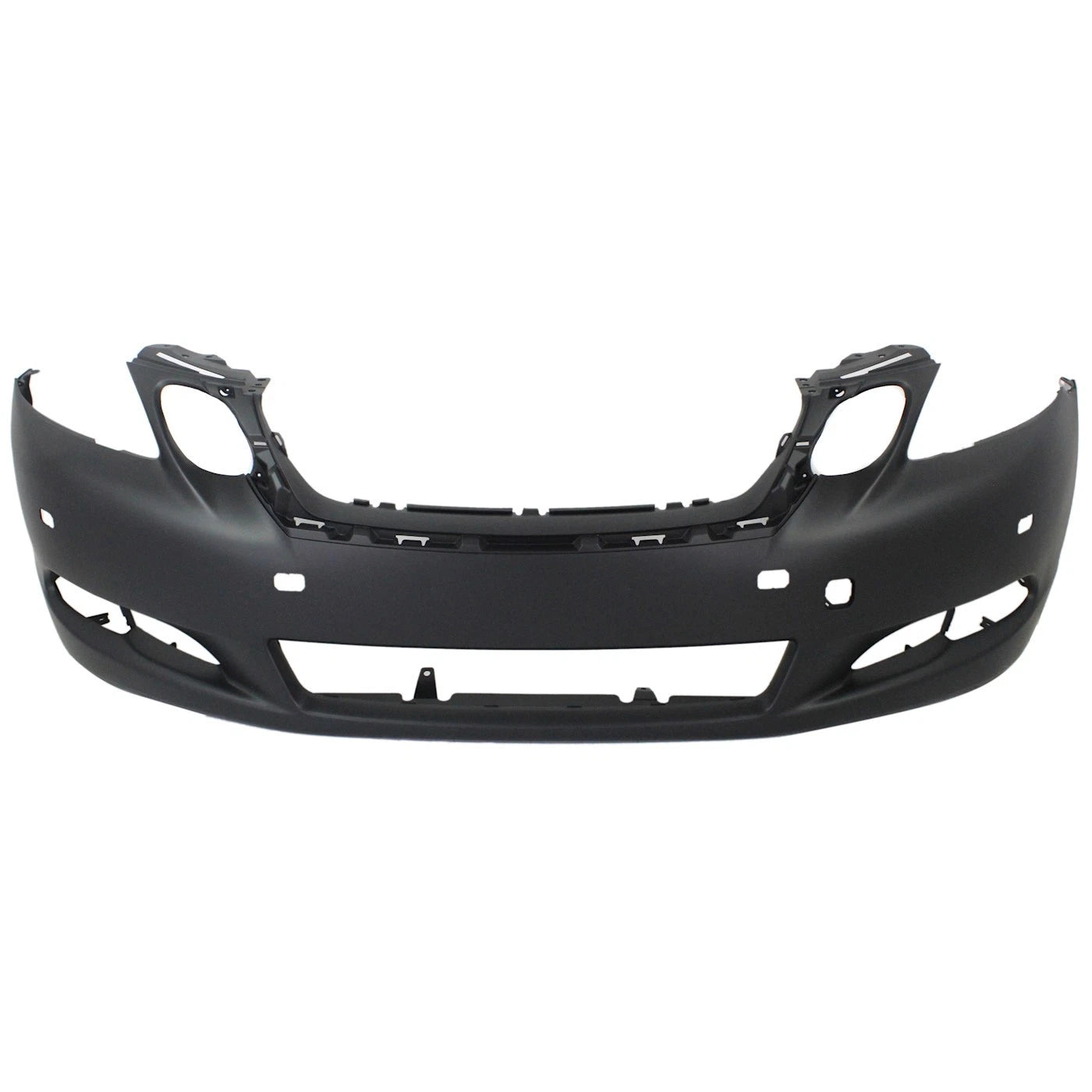 Primed Front Bumper Cover 5211930982 LX1000177 Replacement For Lexus GS350 GS450h GS460 2008 2009 2010 2011 with Park Assist Sensor Holes