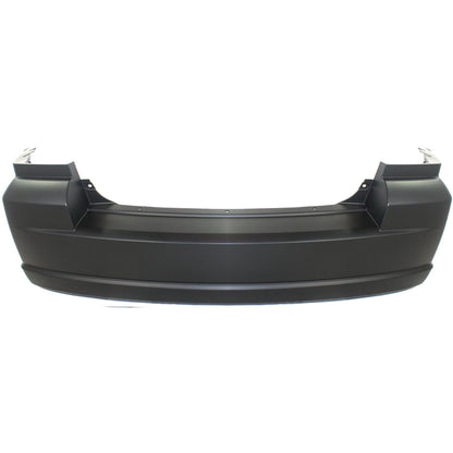 Primed Bumper Cover 1AM25TZZAE CH1100866 Replacement For Dodge Caliber 2007 2008 2009 2010 2011 2012 Rear Plastic Primed with Exhaust Hole