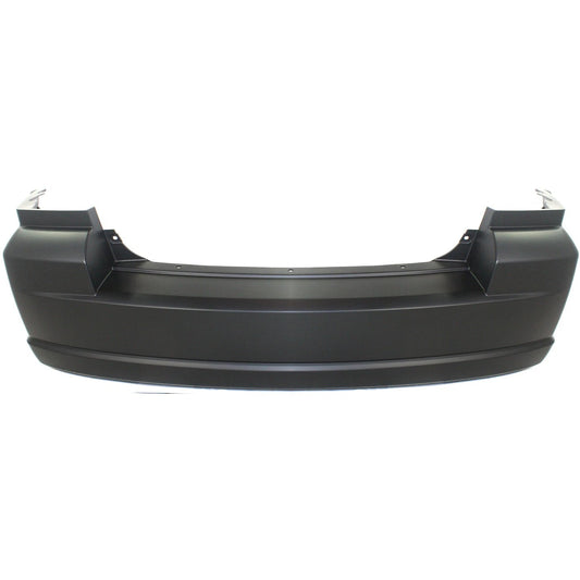 Primed Bumper Cover 1AM25TZZAE CH1100866 Replacement For Dodge Caliber 2007 2008 2009 2010 2011 2012 Rear Plastic Primed with Exhaust Hole