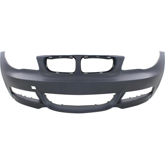 Primed Front Bumper Cover 51118057506 51118057507 BM1000208 Replacement For BMW 128i 135i 2008 2009 2010 2011 2012 2013 with M Package Primed