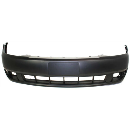 Primed Front Bumper Cover 8G1Z17D957AAPTM FO1000620 Replacement For Ford Taurus 2008 2009 with Fog Lamp Holes Primed
