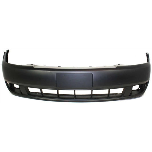 Primed Front Bumper Cover 8G1Z17D957AAPTM FO1000620 Replacement For Ford Taurus 2008 2009 with Fog Lamp Holes Primed