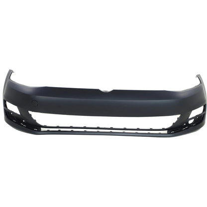 Primed Front Bumper Cover 5GM807217GRU VW1000208 Replacement For Volkswagen Golf 2015 2016 2017 Primed