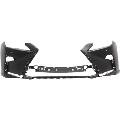 Primed Bumper Cover Fascia Front LX1000314 521190E934 Replacement For Lexus RX350 RX450h 2016 2017 2018 2019 Primed