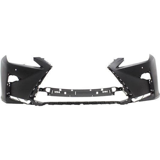 Primed Bumper Cover Fascia Front LX1000314 521190E934 Replacement For Lexus RX350 RX450h 2016 2017 2018 2019 Primed