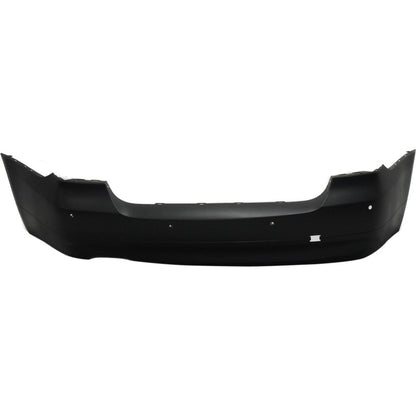 Primed Rear Bumper Cover 51127171045 BM1100163 Replacement For BMW 328i 2007 2008 Sedan with PDC Sensor Holes Primed