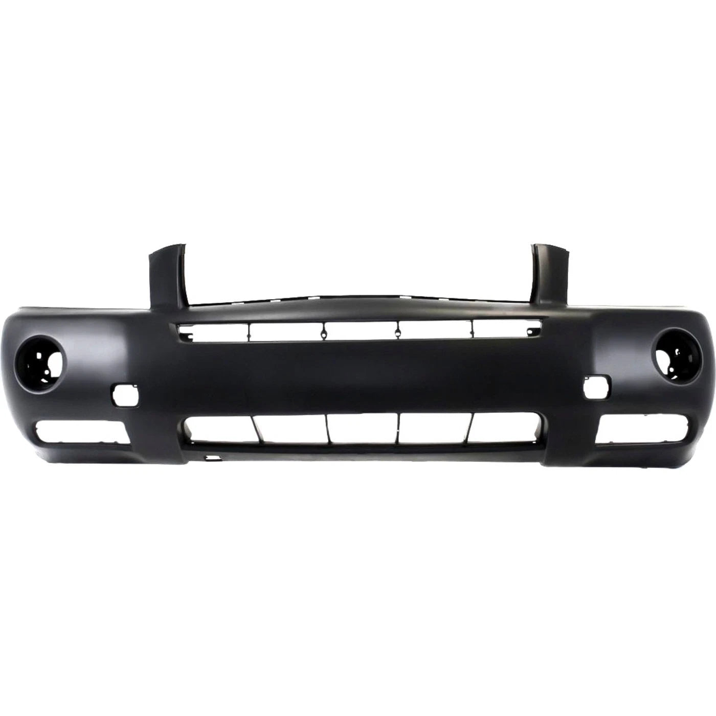 Primed Front Bumper Cover 5211948930 TO1000312 Replacement For Toyota Highlander 2006 2007 with Fog Lamp Holes Primed