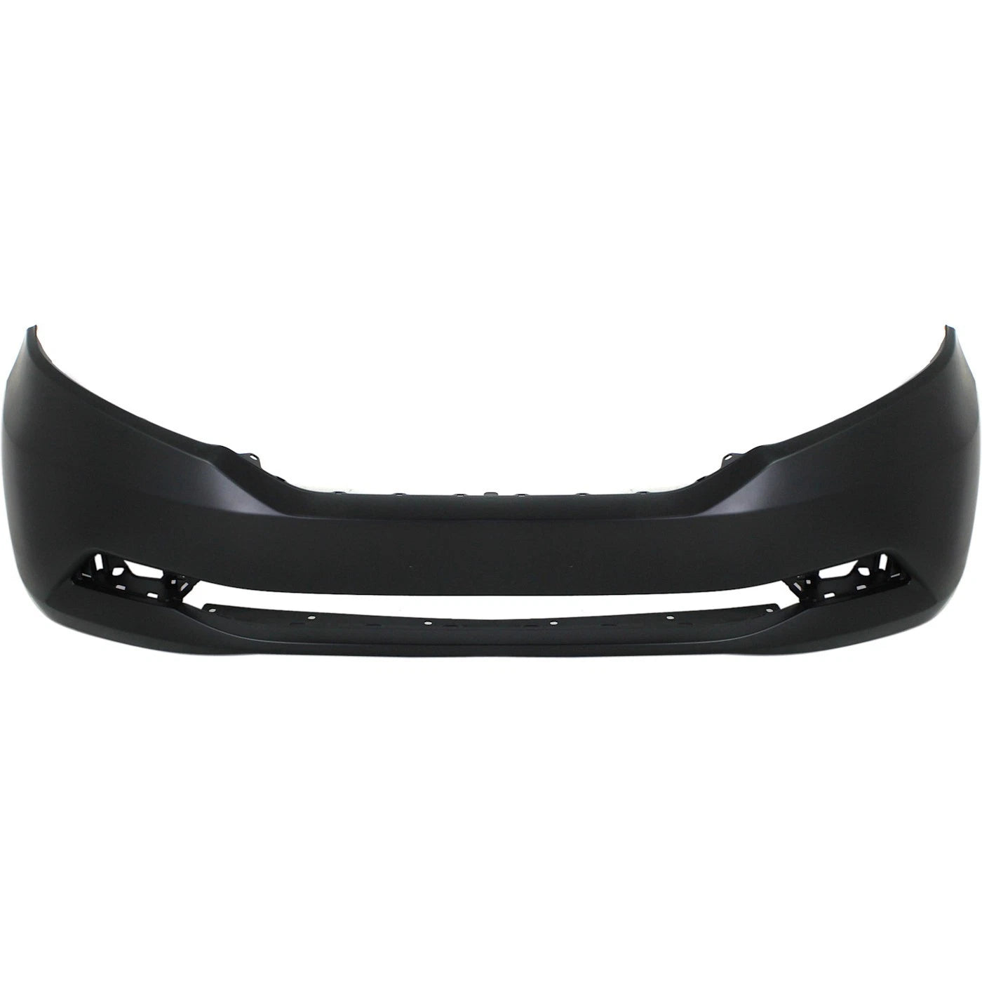 Primed Front Bumper Cover 04711TK8A91ZZ HO1000293 Replacement For Honda Odyssey 2011 2012 2013 2014 2015 2016 2017 Primed with Fog Lamp Holes