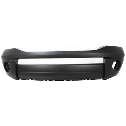 Primed Front Bumper Cover 68001349AA CH1000873 Replacement For Dodge Ram 1500 2006 2007 2008 2009 Primed with Fog Lamp Holes