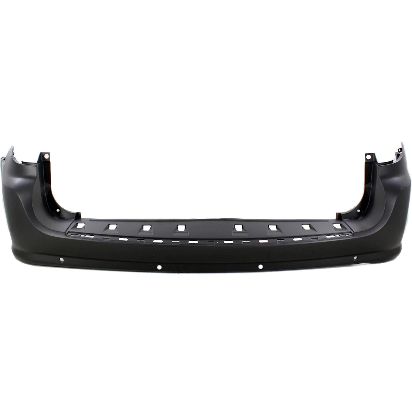 Primed Rear Bumper Cover with Blind Spot with Park Sensor 68125725AB CH1100970 Replacement For Dodge Grand Caravan 2011 2012 2013 2014 2015 2016 2017 2018 2019 2020 Primed
