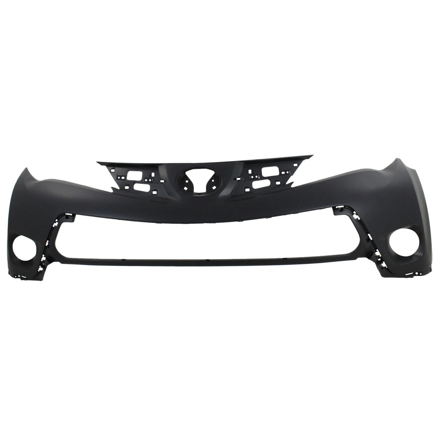 Primed Front Upper Bumper Cover 521190R911 TO1014101 Replacement For Toyota RAV4 2013 2014 2015 USA Built Primed Plastic