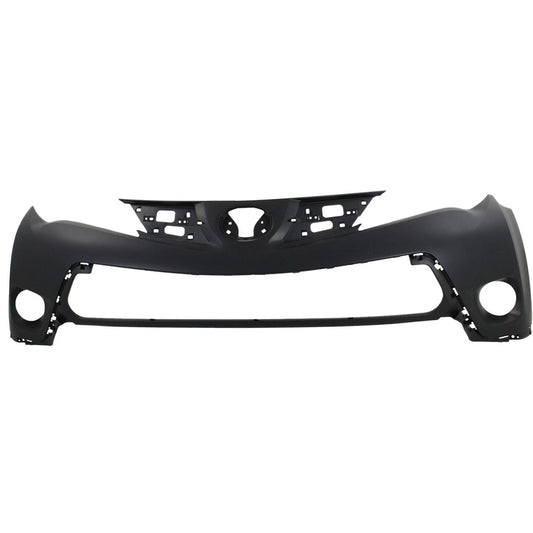 Primed Front Upper Bumper Cover 521190R911 TO1014101 Replacement For Toyota RAV4 2013 2014 2015 USA Built Primed Plastic
