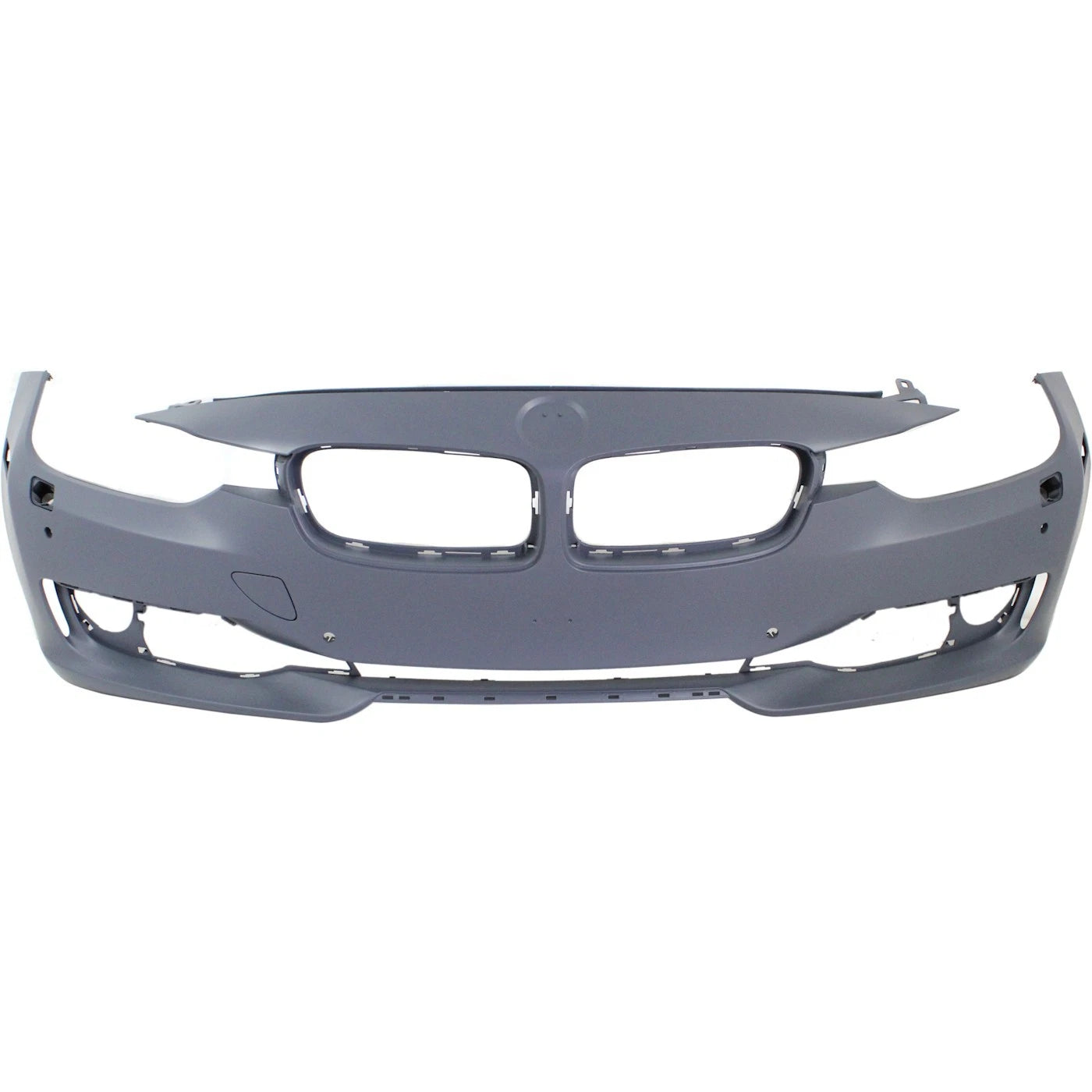 Primed Front Bumper Cover 51117293090 BM1000267 Replacement For BMW 328i 320i 2012 2013 2014 2015 with HLW/PDC/IPAS/Cam Holes Primed