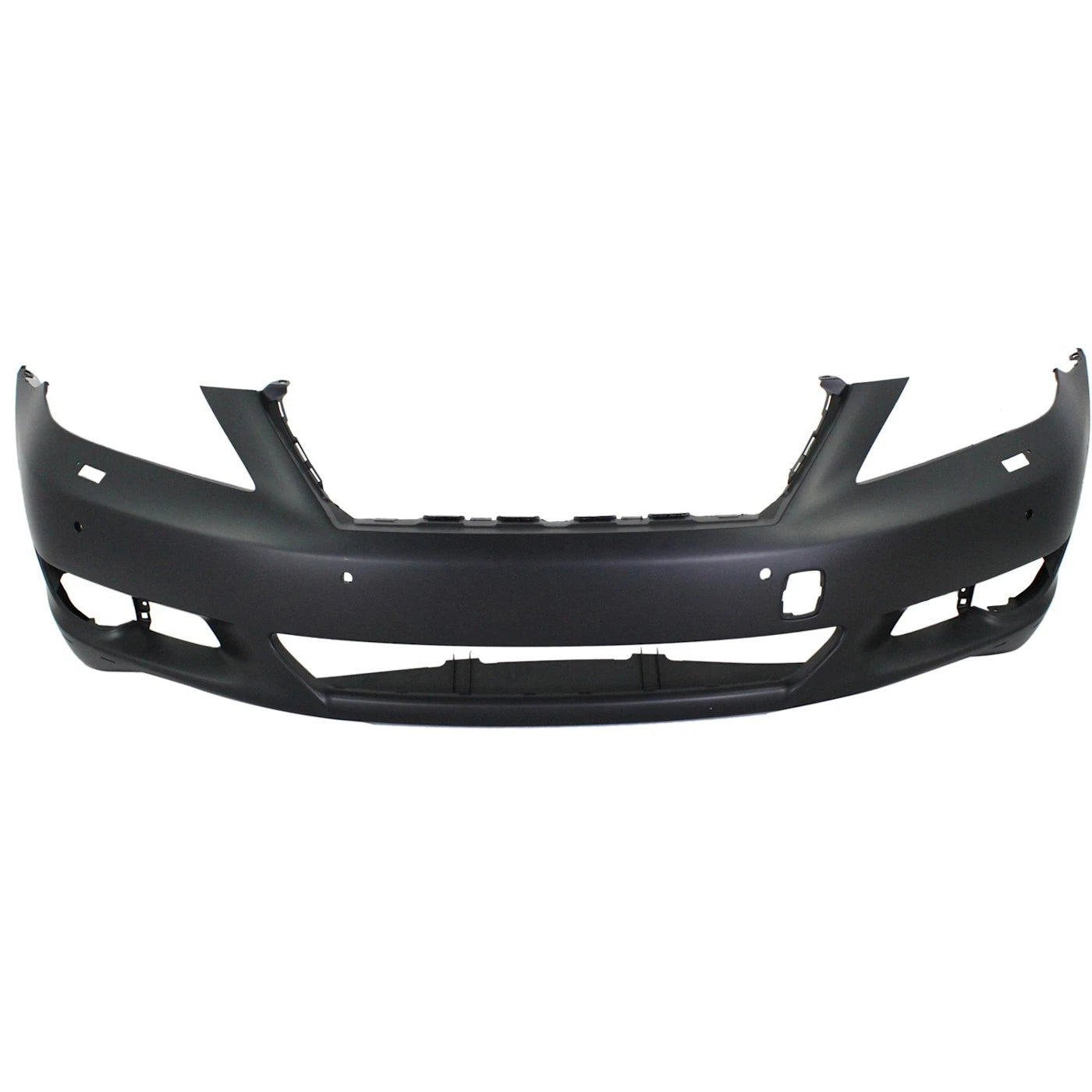Primed Front Bumper Cover 521195A915 LX1000201 Replacement For Lexus LS460 2010 2011 2012 Base L Primed With Fog Lamp Holes