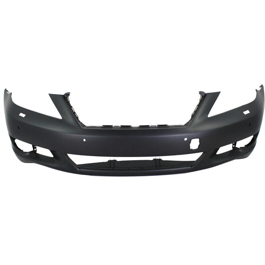 Primed Front Bumper Cover 521195A915 LX1000201 Replacement For Lexus LS460 2010 2011 2012 Base L Primed With Fog Lamp Holes