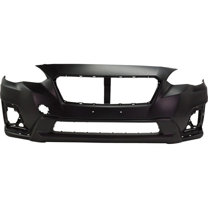 Primed Bumper Cover Fascia Front 57704FL010 SU1000187 Replacement For Subaru Crosstrek 2018 2019 2020 Primed