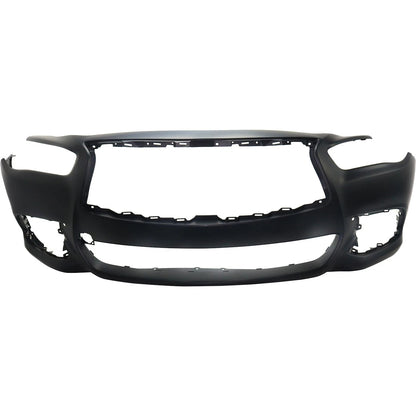 Primed Front Bumper Cover Primed 620229NC0H IN1000273 Replacement For Infiniti QX60 2016 2017 2018 2019 2020
