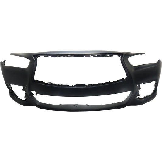 Primed Front Bumper Cover Primed 620229NC0H IN1000273 Replacement For Infiniti QX60 2016 2017 2018 2019 2020