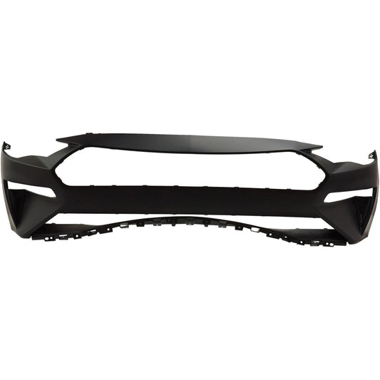 Primed Bumper Cover Fascia Front JR3Z17D957CAPTM FO1000745 Replacement For Ford Mustang 2018 2019 2020 2021 2022 2023 Primed