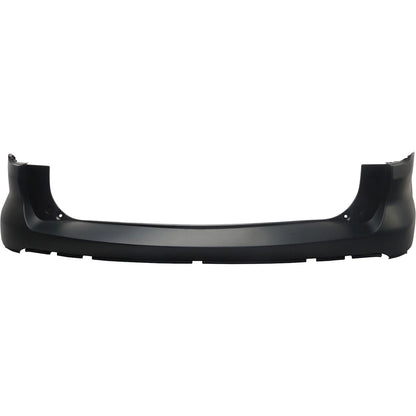 Primed Bumper Cover Fascia Rear Upper FB5Z17K835ADPTM FO1114107 Replacement For Ford Explorer Police Interceptor Utility 2016 2017 Primed