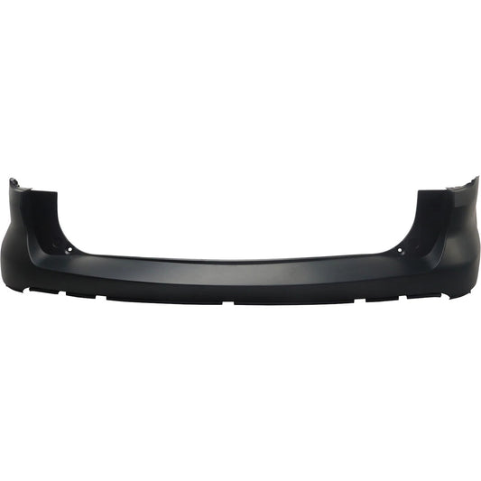 Primed Bumper Cover Fascia Rear Upper FB5Z17K835ADPTM FO1114107 Replacement For Ford Explorer Police Interceptor Utility 2016 2017 Primed