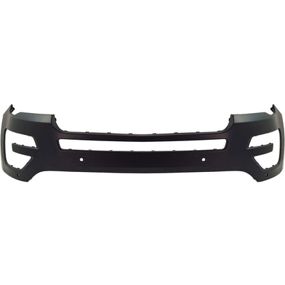Primed Bumper Cover Fascia Front FB5Z17D957BPTM FO1000725 Replacement For Ford Explorer 2016 2017 Primed