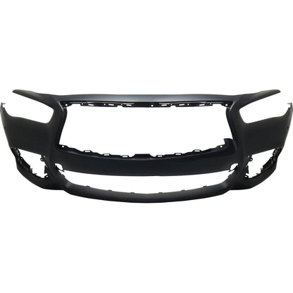 Primed Front Bumper Cover IN1000274 620229NC1H Replacement For Infiniti QX60 2016 2017 2018 2019 2020 Primed