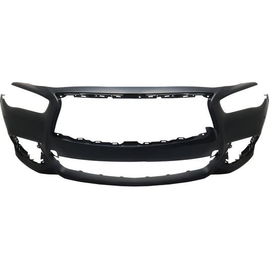 Primed Front Bumper Cover IN1000274 620229NC1H Replacement For Infiniti QX60 2016 2017 2018 2019 2020 Primed