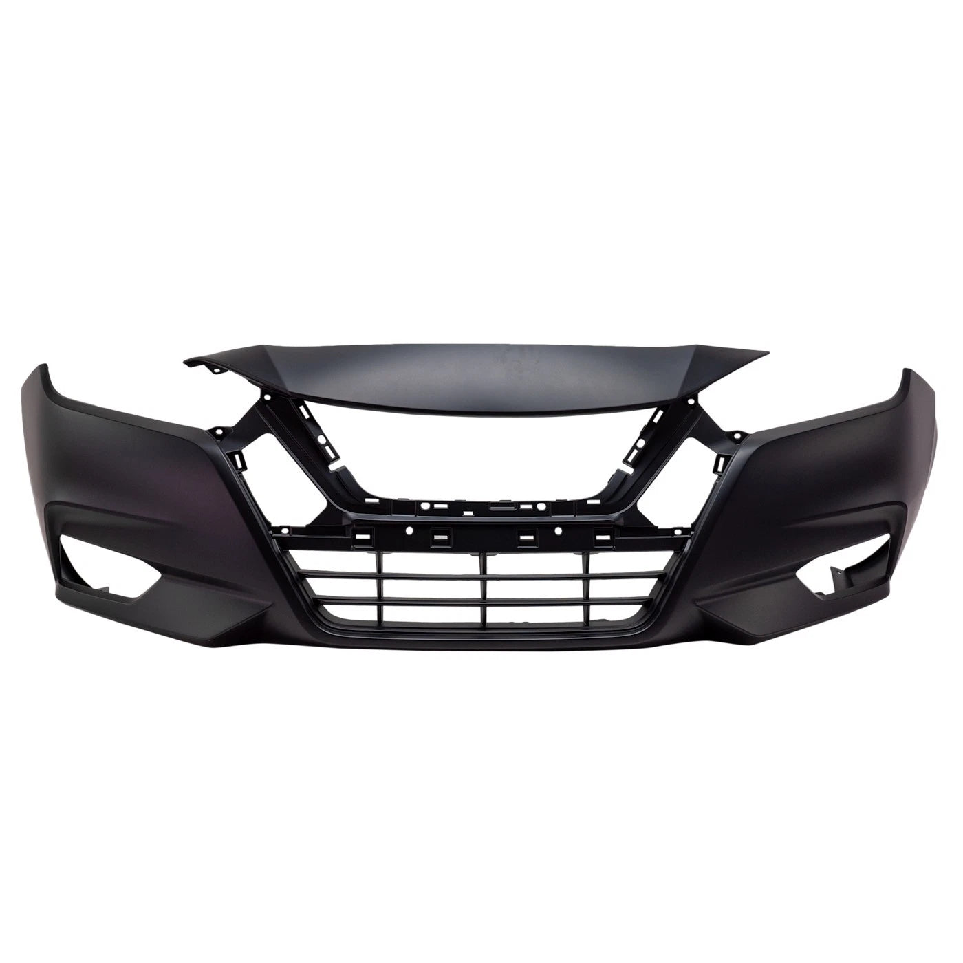 Primed Bump Cover 620225EE0J NI1000333 Replacement For Nissan Versa 2020 2021 2022 Front Primed